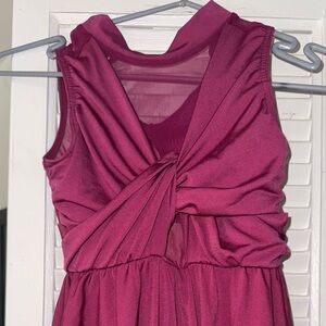 Elegant Fuscia Dance Costume